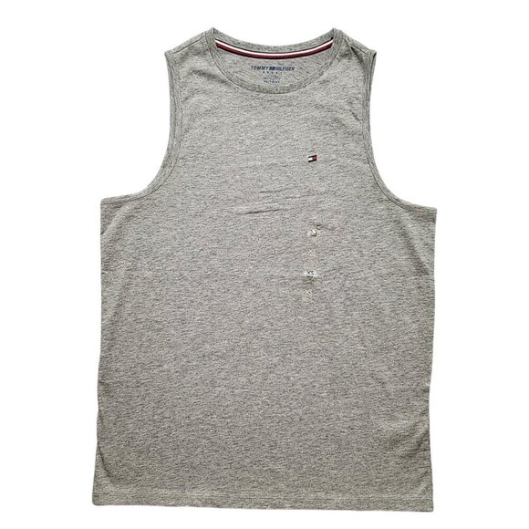 Tommy‎ Hilfiger Men's Tank Top Muscle Essential Flag Logo Lounge Sleeveless - Picture 1 of 9